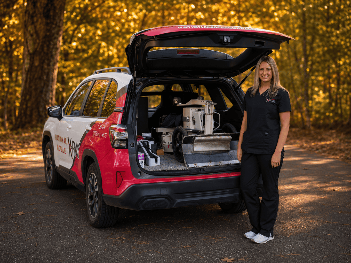 National Mobile X-Ray travel technologist.